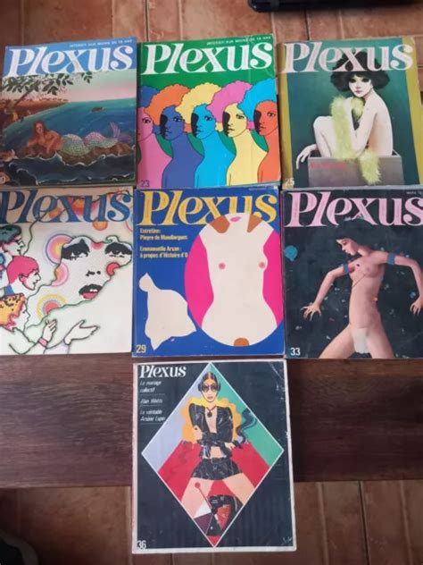 LOT DE 7 Revues PLEXUS Années 60 70 EUR 19 95 PicClick FR