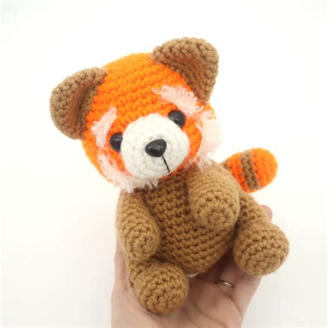 Micro Crochet Red Panda Amigurumi Panda Made To Order Agrohort