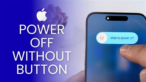 How To Turn Off Iphone Without Power Button Ios Youtube