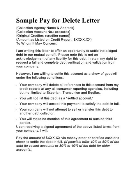 how to delete collection from credit report 4