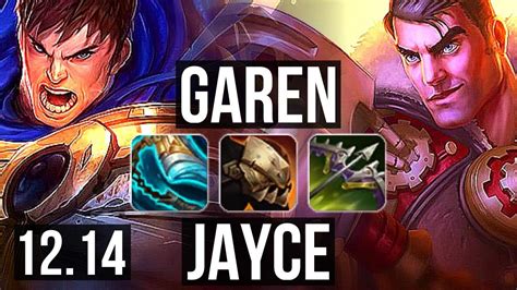 GAREN Vs JAYCE TOP 8 0 2 600 Games Legendary 900K Mastery NA