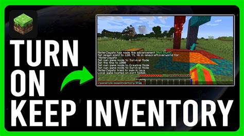 How To Turn On Keep Inventory In Minecraft How To Enable “keep