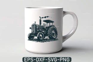 Farm Tractor Silhouette Svg ,Tractor Svg Graphic by uzzalroyy9706 ...