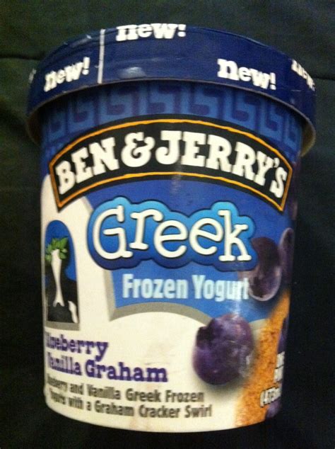 All Things Sweet Ben And Jerrys Greek Frozen Yogurt