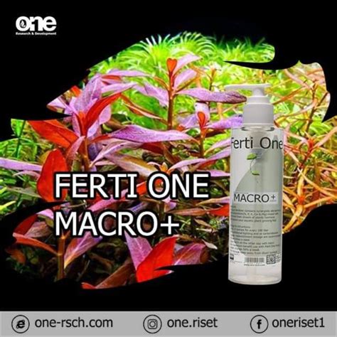 Jual Ferti One Macro Plus Hormon Pupuk Cair Tanaman Aquascape