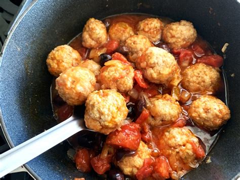 Mediterranean Chicken Meatballs Recipe Live Love Laugh Food