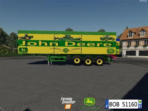 Fs19 John Deere Trailer Pack V1 Farming Simulator 19 Mods