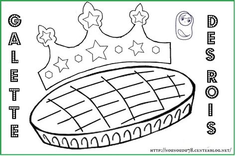 Coloriages Galette Des Rois