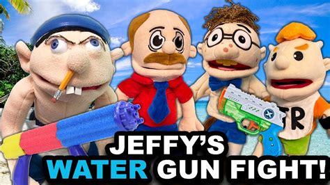 Sml Parody Jeffy S Water Gun Fight Youtube