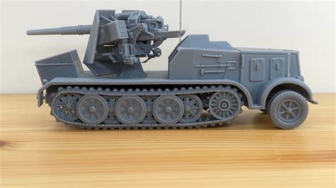 Fichier 3D Half Track Sd Kfz 8 8 8cm Flak 18 Sf Auf Schwere