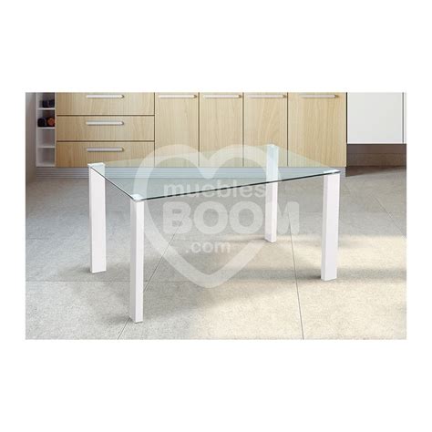 Mesas Comedor De Cristal Muebles Boom