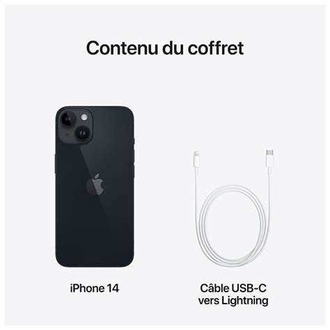 Apple Iphone Minuit Go Smartphone Apple Sur Materiel Net