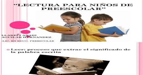 Lectura Para NiÑos De Preescolar Pdf Document