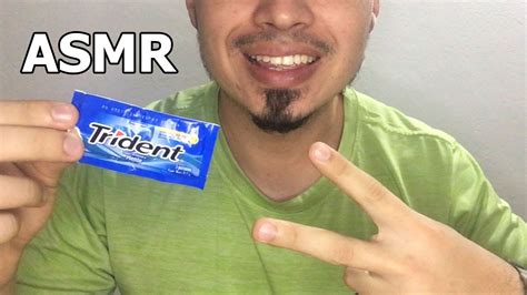 Asmr Masticando Chicle Tr Dent Sin Hablar Asmr En Espa Ol Youtube