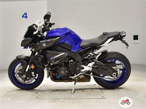 Купить б у Yamaha MT 10 инжектор 6 передач в Москве синий naked bike 2017 года на Авто ру ID