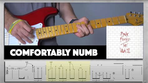 Learn Comfortably Numb Guitar Solo Properly Easy Guitar Lesson Tab