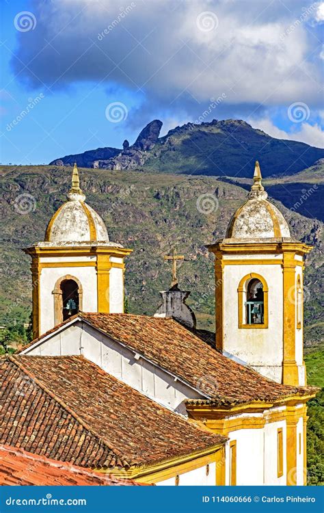 Church Tower At Ouro Preto Stock Photo Image Of Exterior 114060666