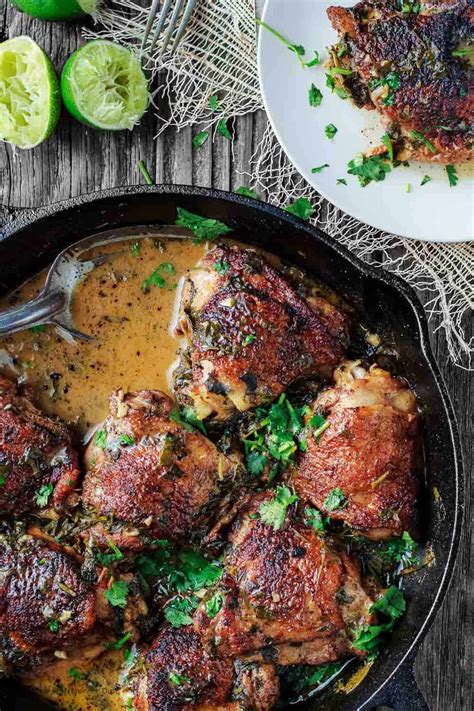 Cilantro Lime Chicken Recipe The Mediterranean Dish