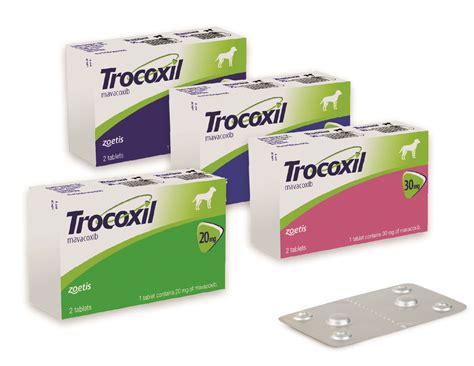 TROCOXIL 95 mg, žvýkací tablety pro psy ⋆ CYMEDICA – partner pro ...
