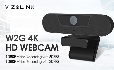 Vizolink W G Webcam Full Hd P Fps Con Micr Fonos Campo De