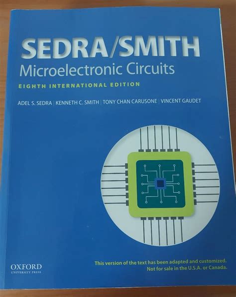 SEDRA SMITH Microelectronic Circuit EIGHTH INTERNATIONAL EDITION 書籍休閒