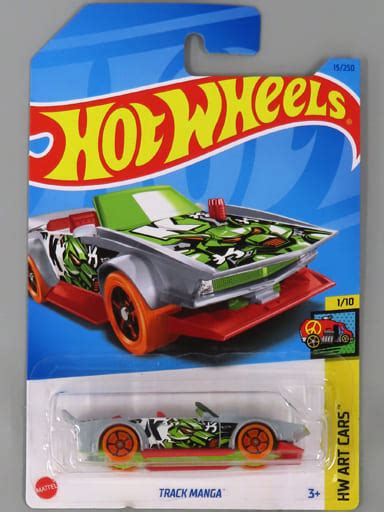 駿河屋 1 64 TRACK MANGA グレーグリーンブラック Hot Wheels HW ART CARS HKK14 ホットウィールhotwheels