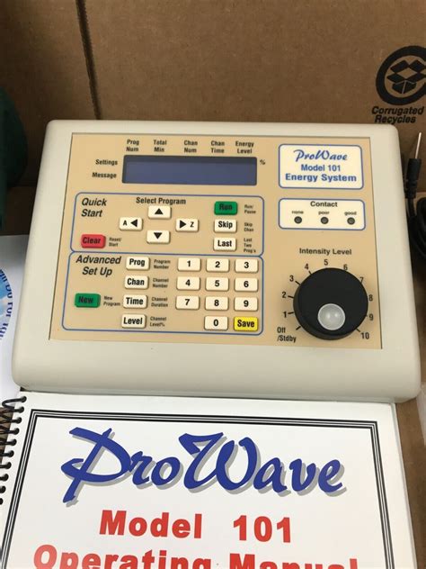 ProWave Model 101 Energy System Rife Frequency Generator Complete W