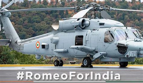 Indian Navy's lethal 'Romeo': 1st look of new MH-60R submarine hunter ...