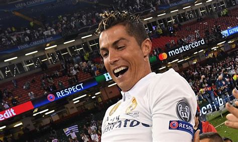 Cristiano Ronaldo Hits Back After Champions League Win Daily Mail Online