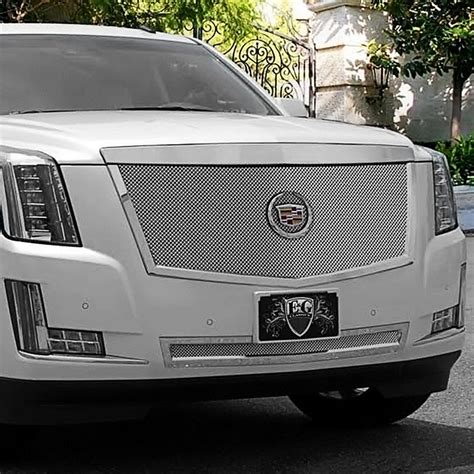 E G Classics Cadillac Escalade Classic Chrome Fine Mesh Grille