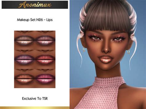 The Sims Resource Makeup Set N Lips