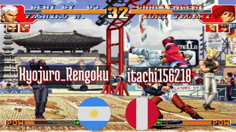 Ft Kof Kyojuro Rengoku Ar Vs Itachi Pe King Of Fighters