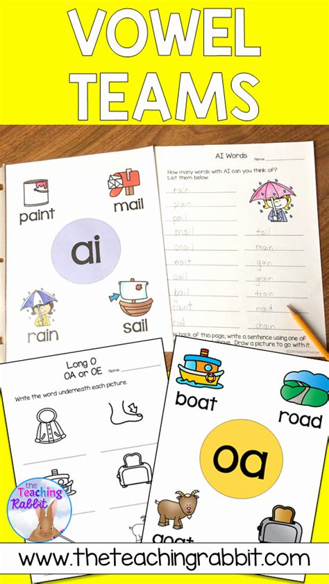 Vowel Team Ea Worksheets