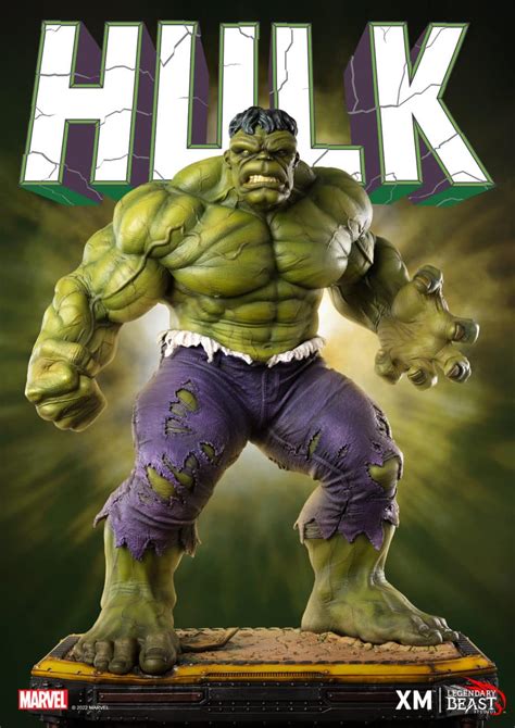 Statuette The Incredible Hulk First Appearance Version XM Studios