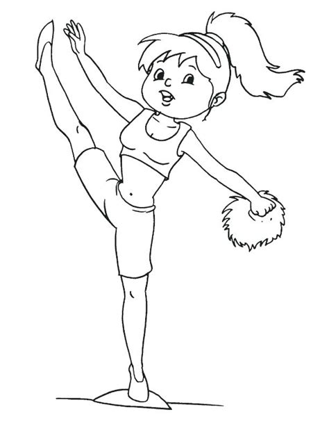 Cheer Megaphone Coloring Pages At Getdrawings Free Download