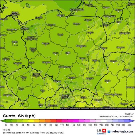 Pogoda Na Wtorek Sierpnia Wy Z Gor Cym Latem W Polsce W Tym