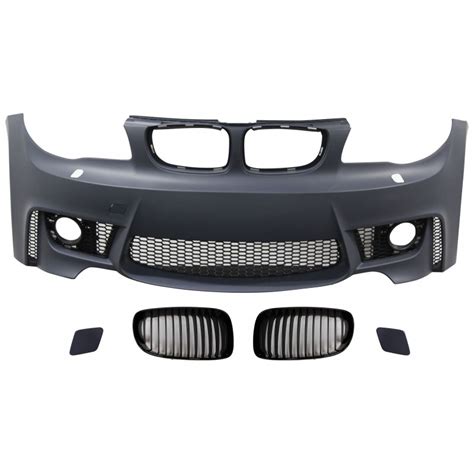 E82 E87 1M Style Front Bumper Coated