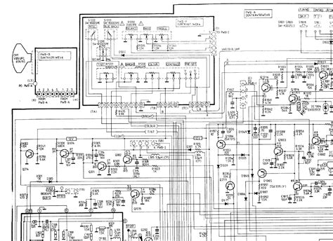 Sharp Crt Tv Schematic Diagram