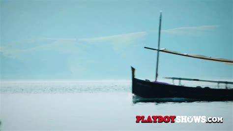 Couple Engages In Hot Passionate Love Making In The Lake