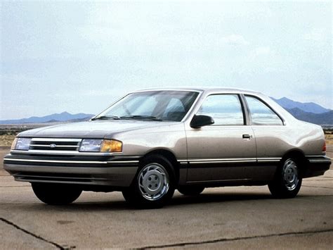 Ford Tempo 1987 1988 1989 1990 1991 купе 2 поколение технические