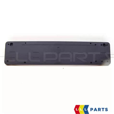 New Genuine Mercedes Benz Glc X Front Bumper Licence Plate Holder