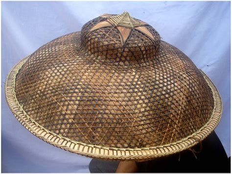 Philippines Wide Brimmed Rattan Hat Salakot 185 In Ebay