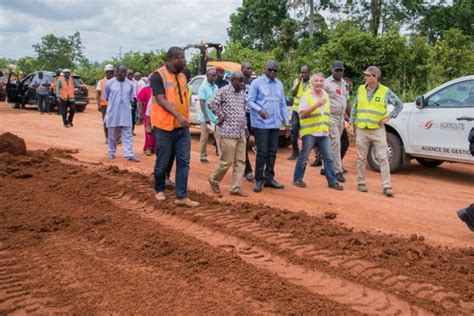 Infrastructures routières Bitumage des axes Ndouci Gagnoa et Divo