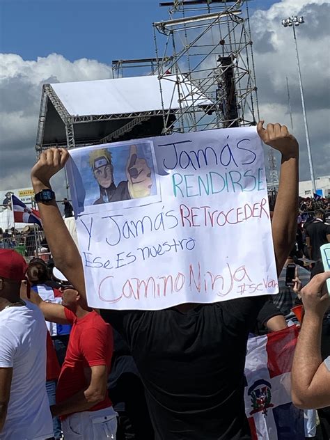 In the Dominican Republic protests. : r/Naruto