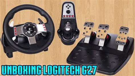 UNBOXING VOLANTE LOGITECH G27 YouTube