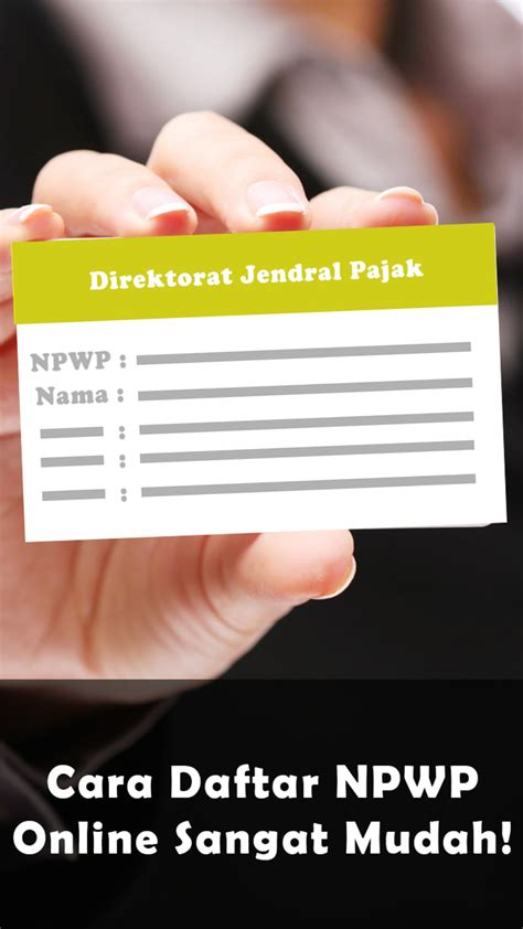 daftar npwp   android