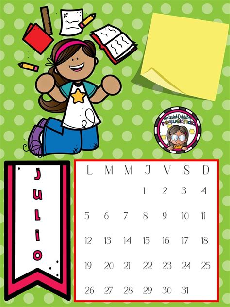 Pin De Jazmin Ramos En Material Did Ctico Calendario Escolar Horario