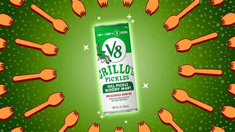 Grillo’s x V8 Bloody Mary Mix, Our Honest Review | Sporked
