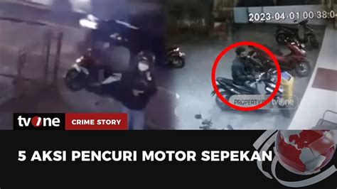 Waspada Pencuri Motor Melengkapi Diri Dengan Senjata Api Crime Story