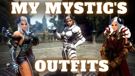 Im Finally Sharing My Mystic Outfits Black Desert Online Youtube